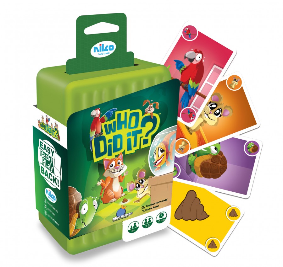 Nilco  Who Did It Card Game
