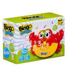 Bingo bubble machine crab light