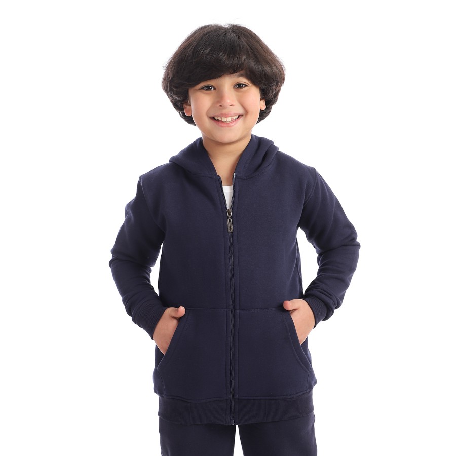 Sweat-shirt with a zipper  children